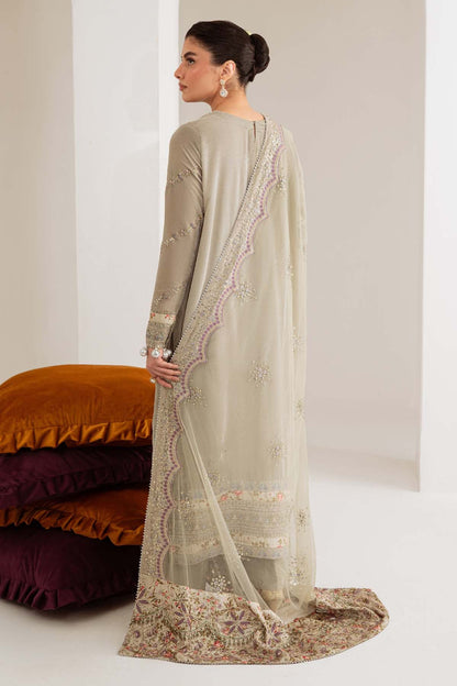 Nureh | Maya Velvet | NW-111 - Formal Dress - available at Maria Faisal in UK and USA.