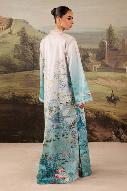 Nureh | Shades of Winter | NP-672 - Casual Dress - available at Maria Faisal in UK and USA.