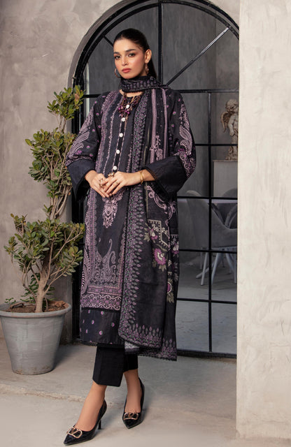 Alzohaib | Digital Printed Cambric | Colors Digital Cambric 3 Piece-CDC-2-25-09 - Ladies Clothes - Maria Faisal