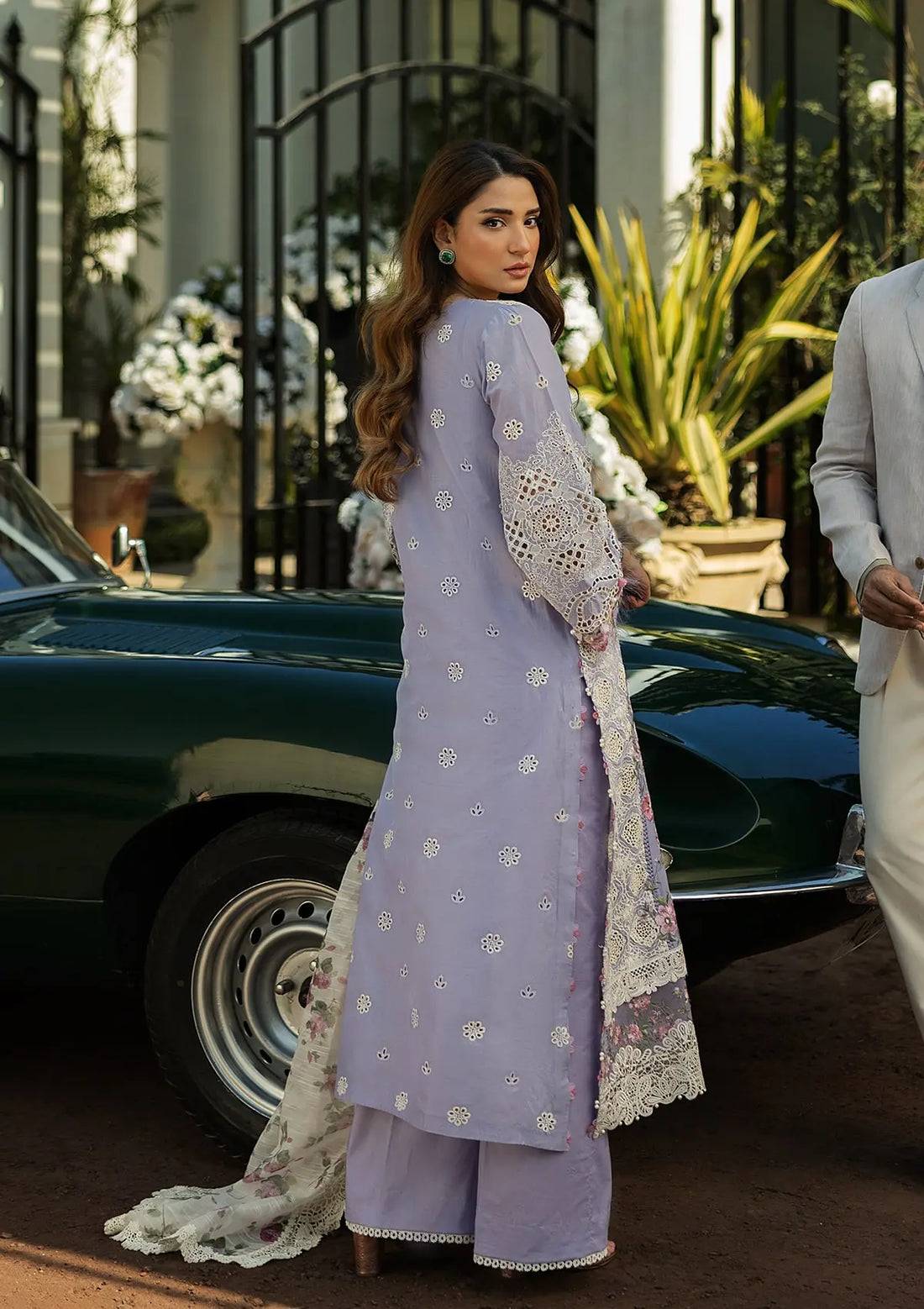 Kahf Premium | Luxury Lawn 25 | KLR-01 Maeve by Maria Faisal - Registered Vendor of : Kahf Premium - type : Ladies Clothes - 100% original wedding dresses
