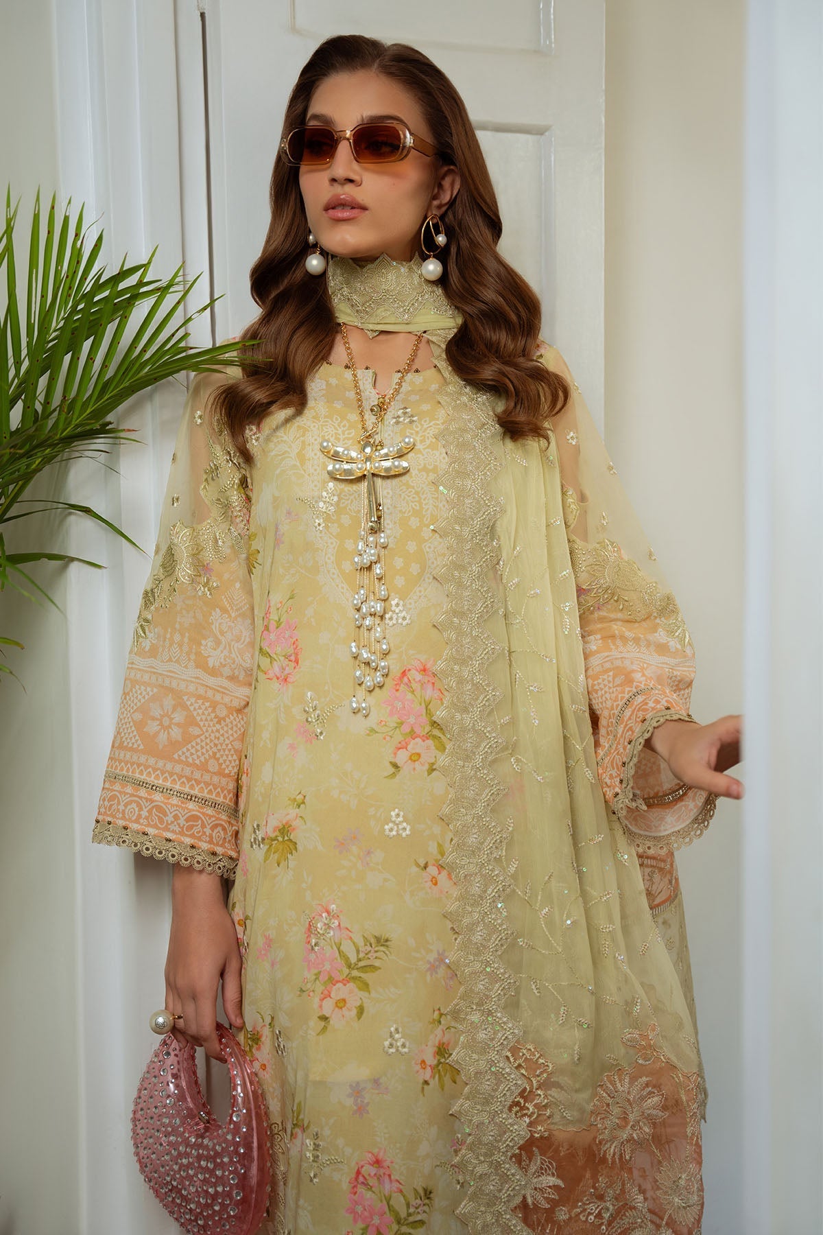 Nureh | Maya Swiss Lawn | NS-149 by Maria Faisal - Registered Vendor of : Nureh - type : Ladies Clothes - 100% original wedding dresses