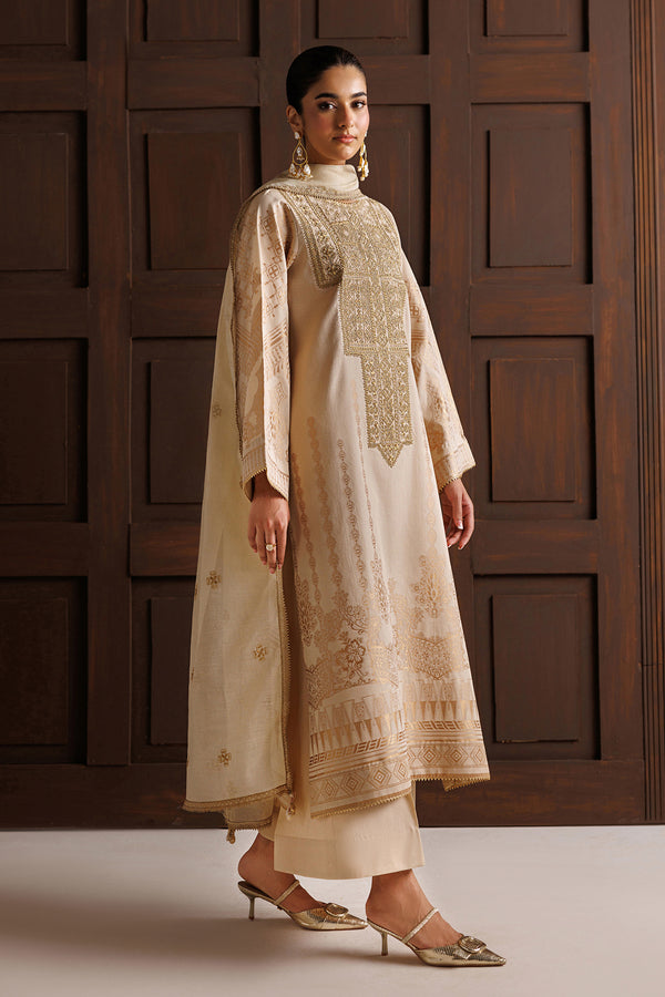 Baroque | Luxury Summer Pret |UF-4508 - Luxury Dress - available at Maria Faisal in UK and USA.