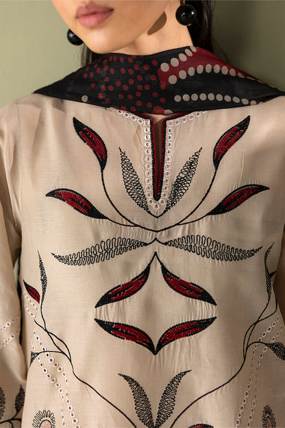 Baroque | Luxury Summer Pret | UF-4418 - Luxury Dress - available at Maria Faisal in UK and USA.
