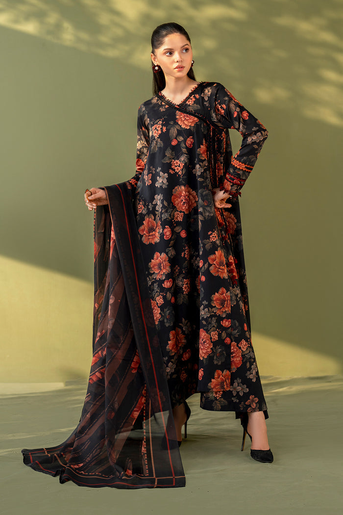 Baroque | Luxury Pret Summer | UF-4172 - Luxury Dress - available at Maria Faisal in UK and USA.