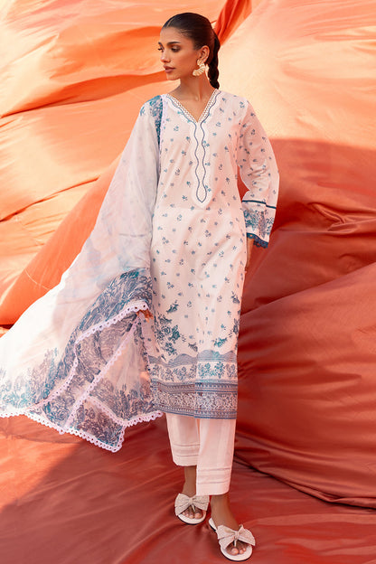 Cross Stitch | Eid Lawn 24 | FLORET - Designer Dress with Intricate embroidery and embellishments. Shop elegent wedding dress at Maria Faisal.