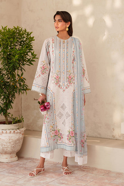 Baroque | Luxury Pret Summer | UF-4402 - Luxury Dress - available at Maria Faisal in UK and USA.