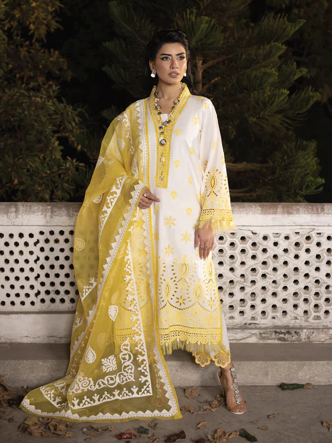 Faiza Faisal | Maya Luxury Lawn | Ceren - Waniyas