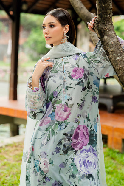 Baroque | Luxury Pret Summer | UF-4268 - Luxury Dress - available at Maria Faisal in UK and USA.