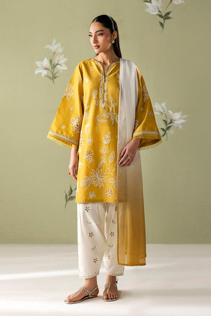 Baroque | Luxury Pret Summer | UF-4419 - Luxury Dress - available at Maria Faisal in UK and USA.