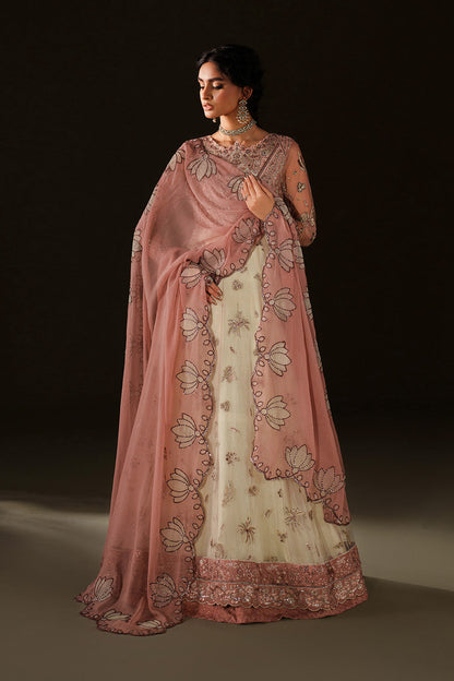 Iznik | Velvet 25 | IV-78 Embroidered Velvet - Formal Dress - available at Maria Faisal in UK and USA.