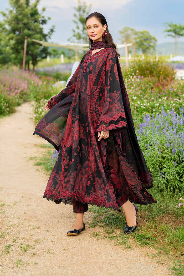 Baroque | Luxury Pret Summer | UF-4220 - Luxury Dress - available at Maria Faisal in UK and USA.