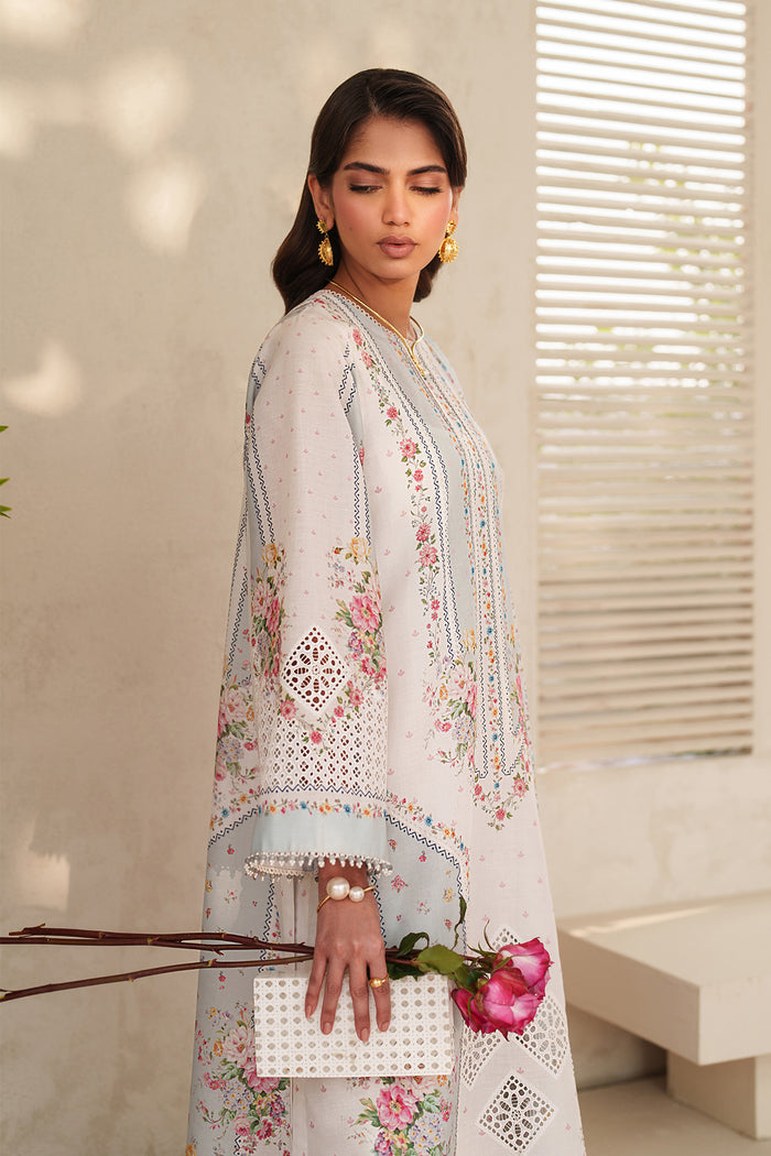 Baroque | Luxury Pret Summer | UF-4402 - Luxury Dress - available at Maria Faisal in UK and USA.