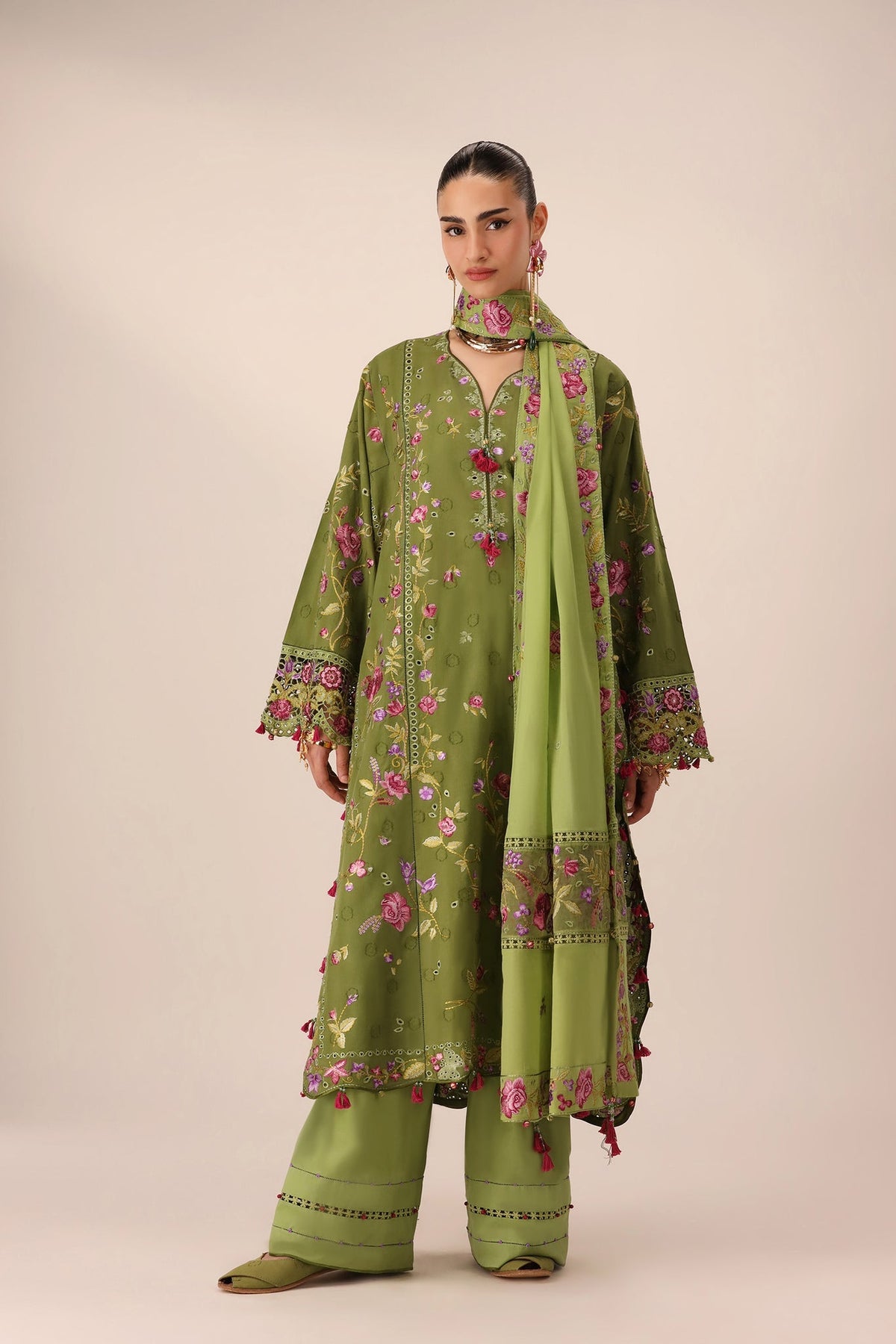Elan | Stitched Pret 26 | GULRAAZ (EL26-08 A ST) - Luxury Dress - available at Maria Faisal in UK and USA.