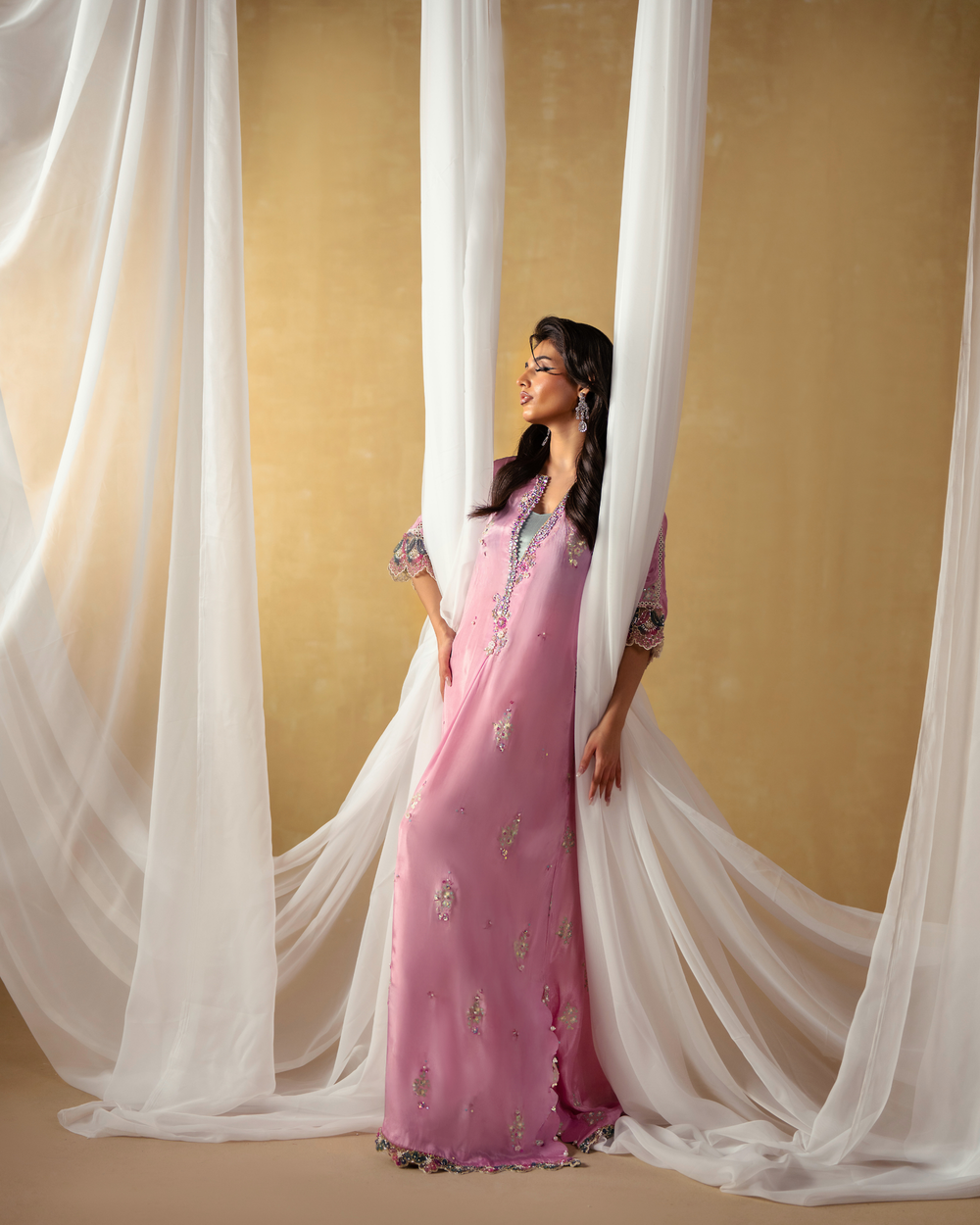 Vasal | Zyra Luxe Pret 26 | Blush Aura - Ladies Clothes - Maria Faisal