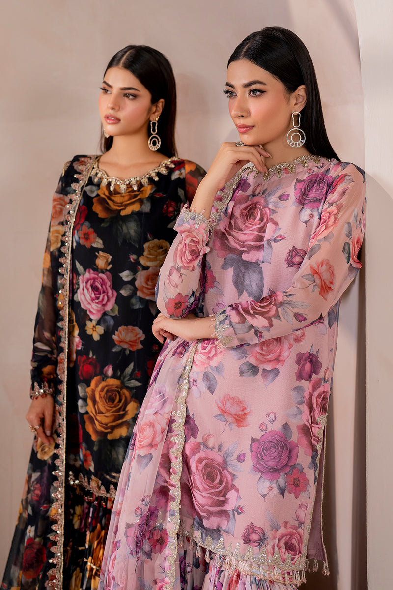 Baroque | Formal Collection | CHIFFON UF-707 - Ladies Clothes 