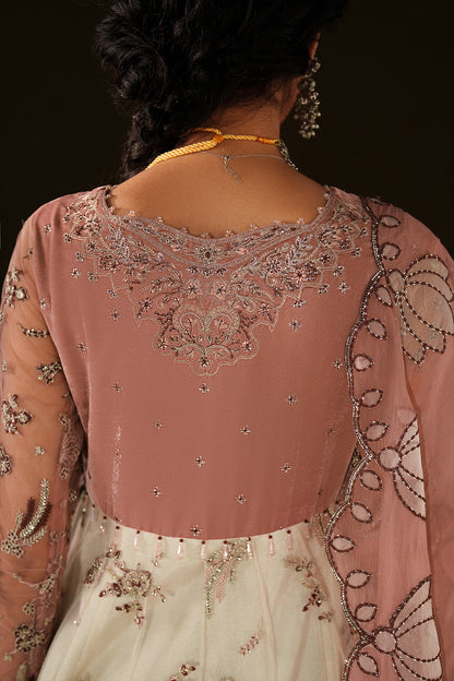 Iznik | Velvet 25 | IV-78 Embroidered Velvet - Formal Dress - available at Maria Faisal in UK and USA.