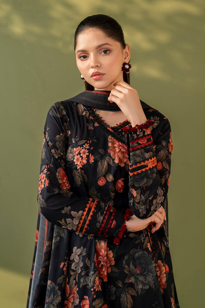 Baroque | Luxury Pret Summer | UF-4172 - Luxury Dress - available at Maria Faisal in UK and USA.