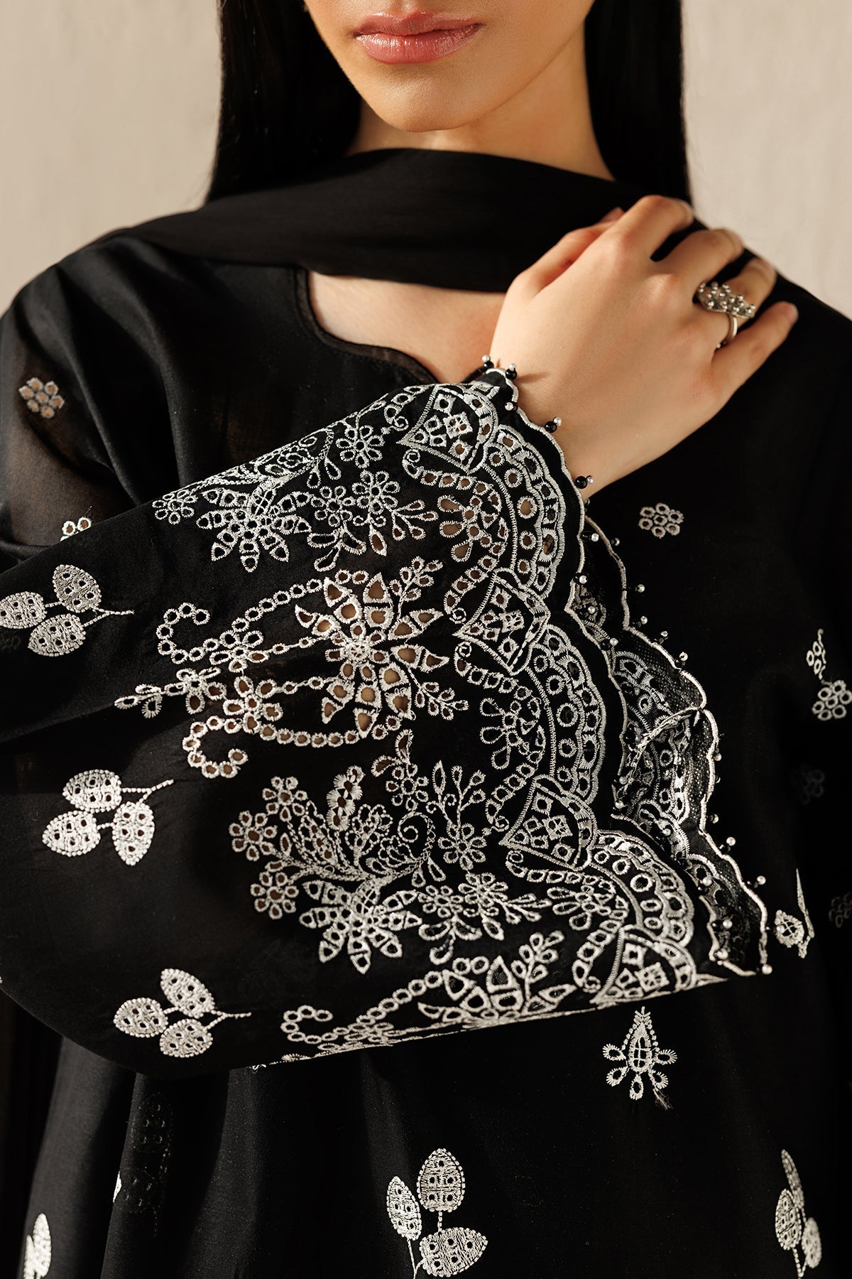 Baroque | Luxury Summer Pret | UF-4522 - Luxury Dress - available at Maria Faisal in UK and USA.