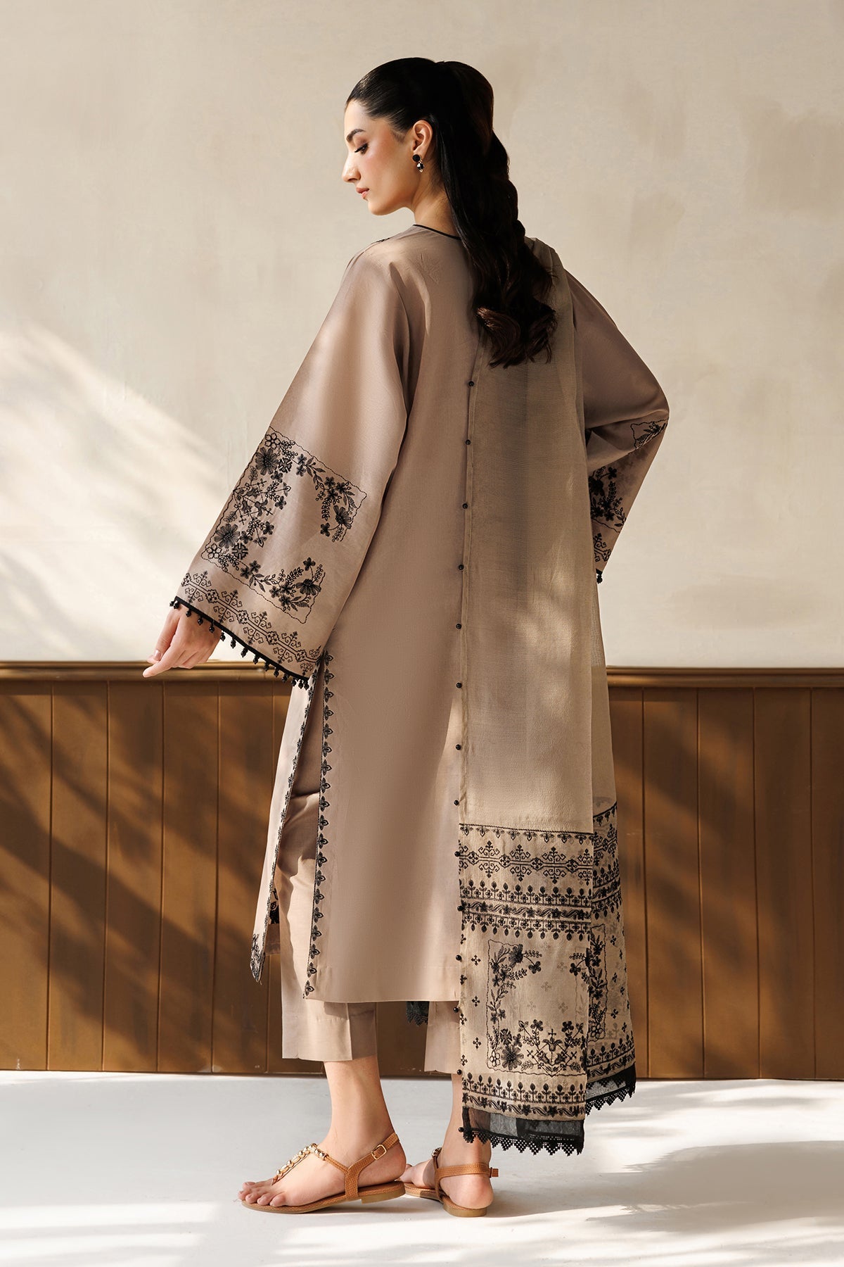 Baroque | Luxury Summer Pret | UF-4502 - Luxury Dress - available at Maria Faisal in UK and USA.