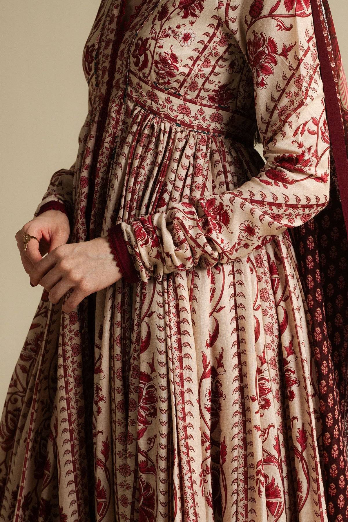 Zara Shahjahan | Anarkali 2025 | Kashmiri by Maria Faisal - Registered Vendor of : Zara Shahjahan - type : Ladies Clothes - 100% original wedding dresses