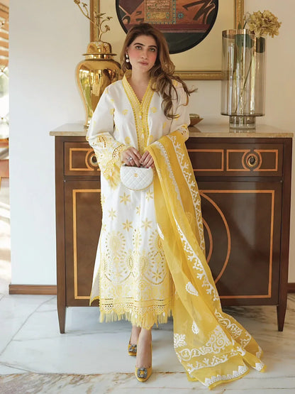 Faiza Faisal | Maya Luxury Lawn | Ceren - Maria Faisal