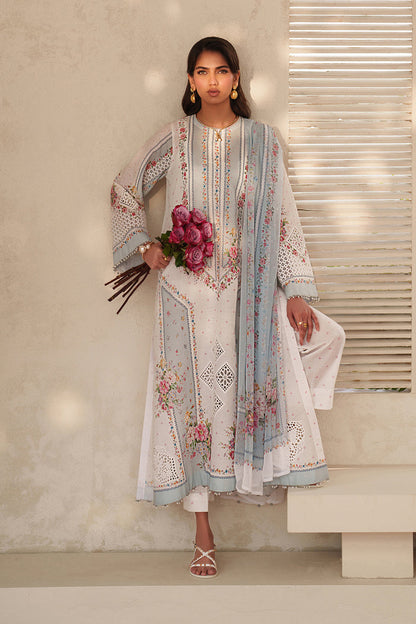 Baroque | Luxury Pret Summer | UF-4402 - Luxury Dress - available at Maria Faisal in UK and USA.