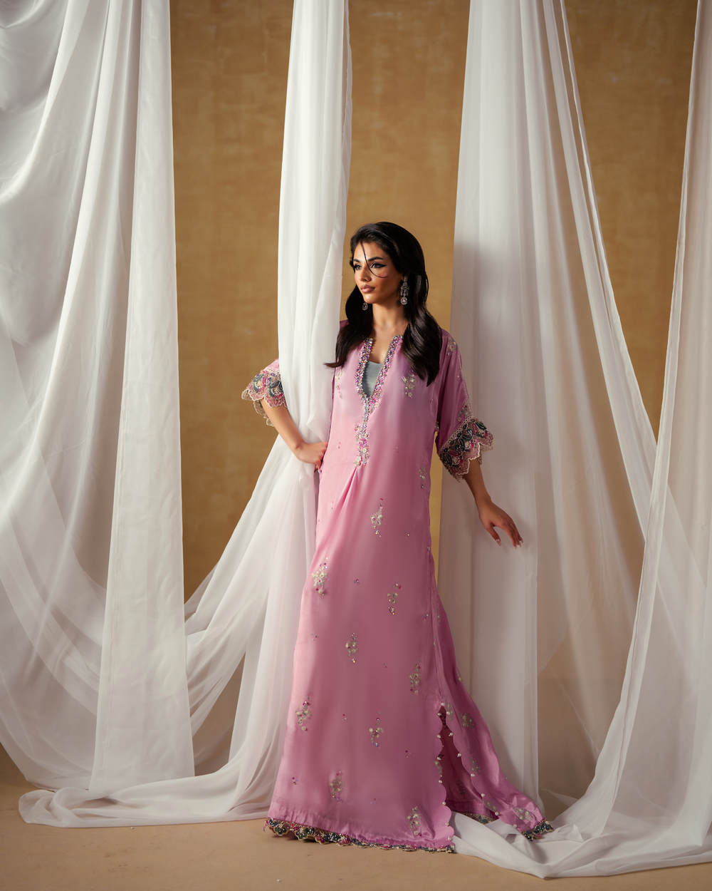 Vasal | Zyra Luxe Pret 26 | Blush Aura - Ladies Clothes - Maria Faisal