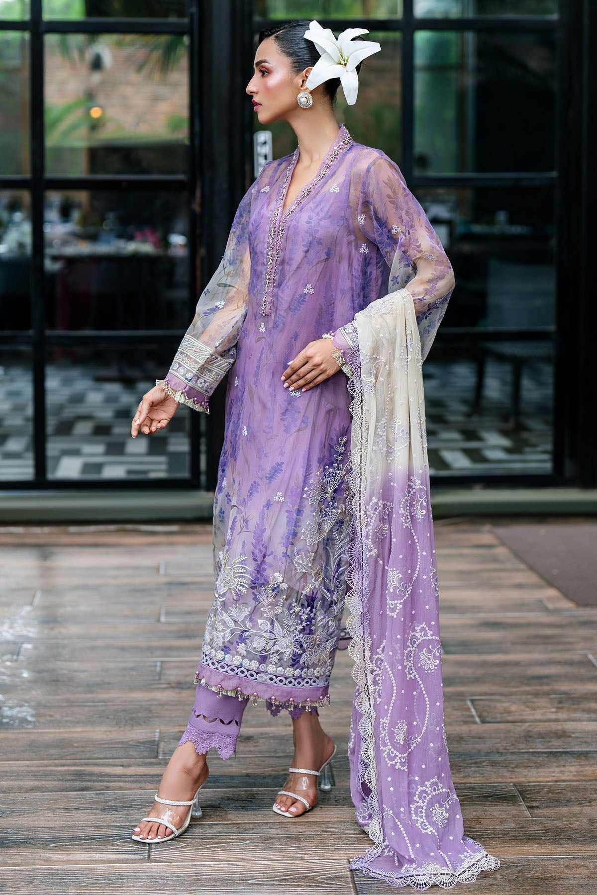 Nureh | Ballerina Formals | NU2-149 - Wedding Dress - Maria Faisal