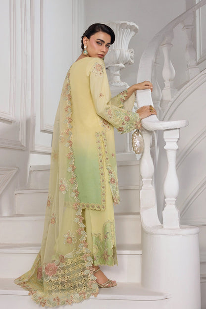Rangrasiya | Lumeire Silk |Lucia - Luxury Dress - available at Maria Faisal in UK and USA.
