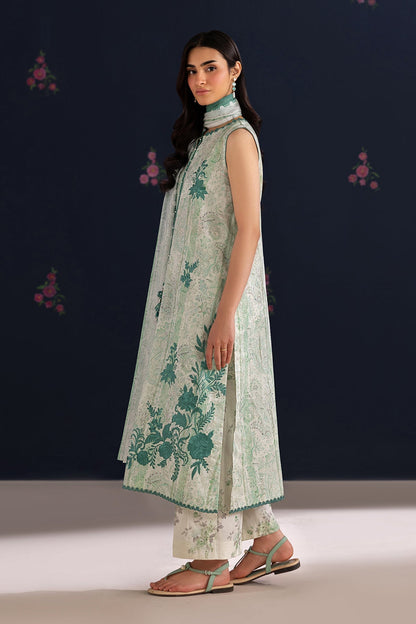 Baroque | Luxury Summer Pret | UF-4456 - Luxury Dress - available at Maria Faisal in UK and USA.