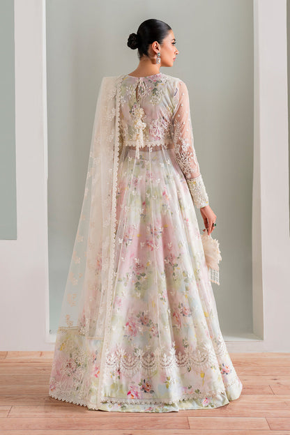 Baroque | Formals Collection | EMBROIDERED NET UF-686 - Formal Dress - available at Maria Faisal in UK and USA.