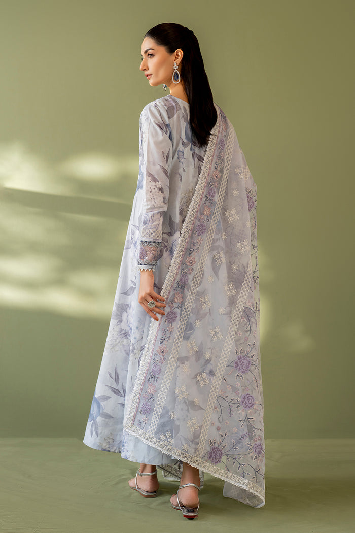 Baroque | Luxury Pret Summer | UF-4173 - Luxury Dress - available at Maria Faisal in UK and USA.