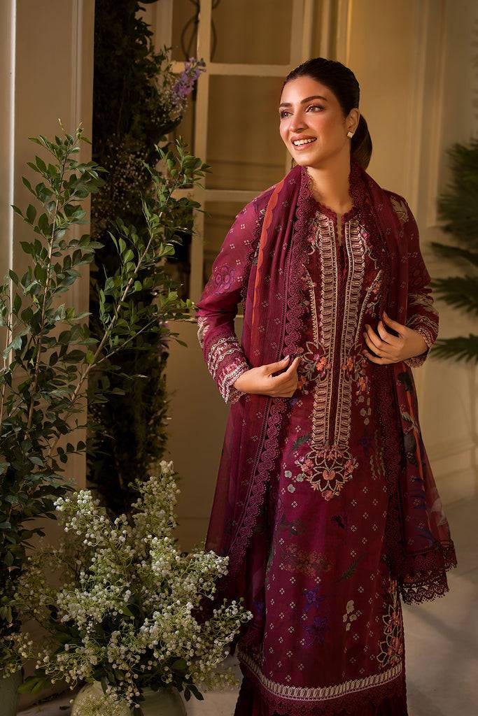 Sobia Nazir | Vital Lawn 25 | 9A by Maria Faisal - Registered Vendor of : Sobia Nazir - type : Ladies Clothes - 100% original wedding dresses