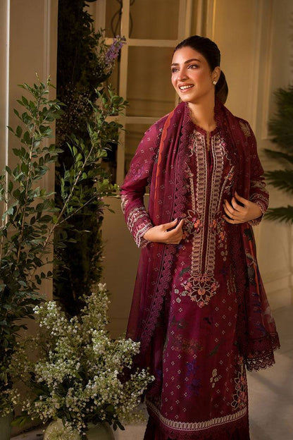 Sobia Nazir | Vital Lawn 25 | 9A by Maria Faisal - Registered Vendor of : Sobia Nazir - type : Ladies Clothes - 100% original wedding dresses