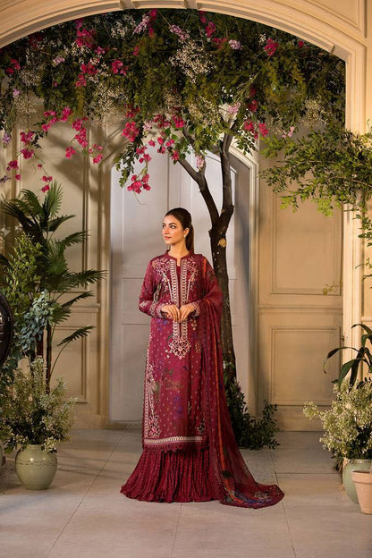 Sobia Nazir | Vital Lawn 25 | 9A by Maria Faisal - Registered Vendor of : Sobia Nazir - type : Ladies Clothes - 100% original wedding dresses