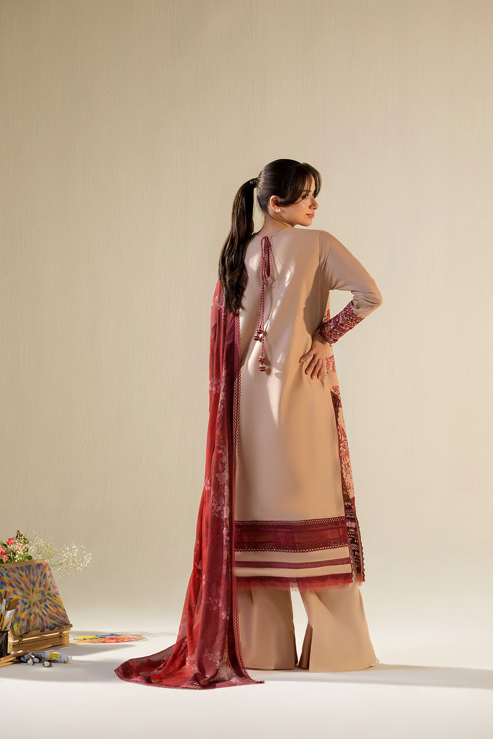 Sobia Nazir | Vital 26 | 9A - Luxury Dress - available at Maria Faisal in UK and USA.