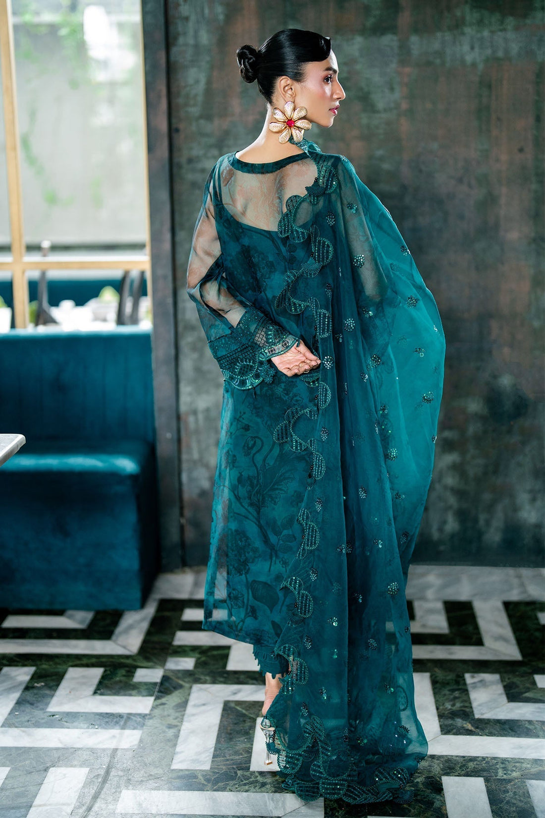 Nureh | Ballerina Formals | NU2-152 - Wedding Dress - Maria Faisal