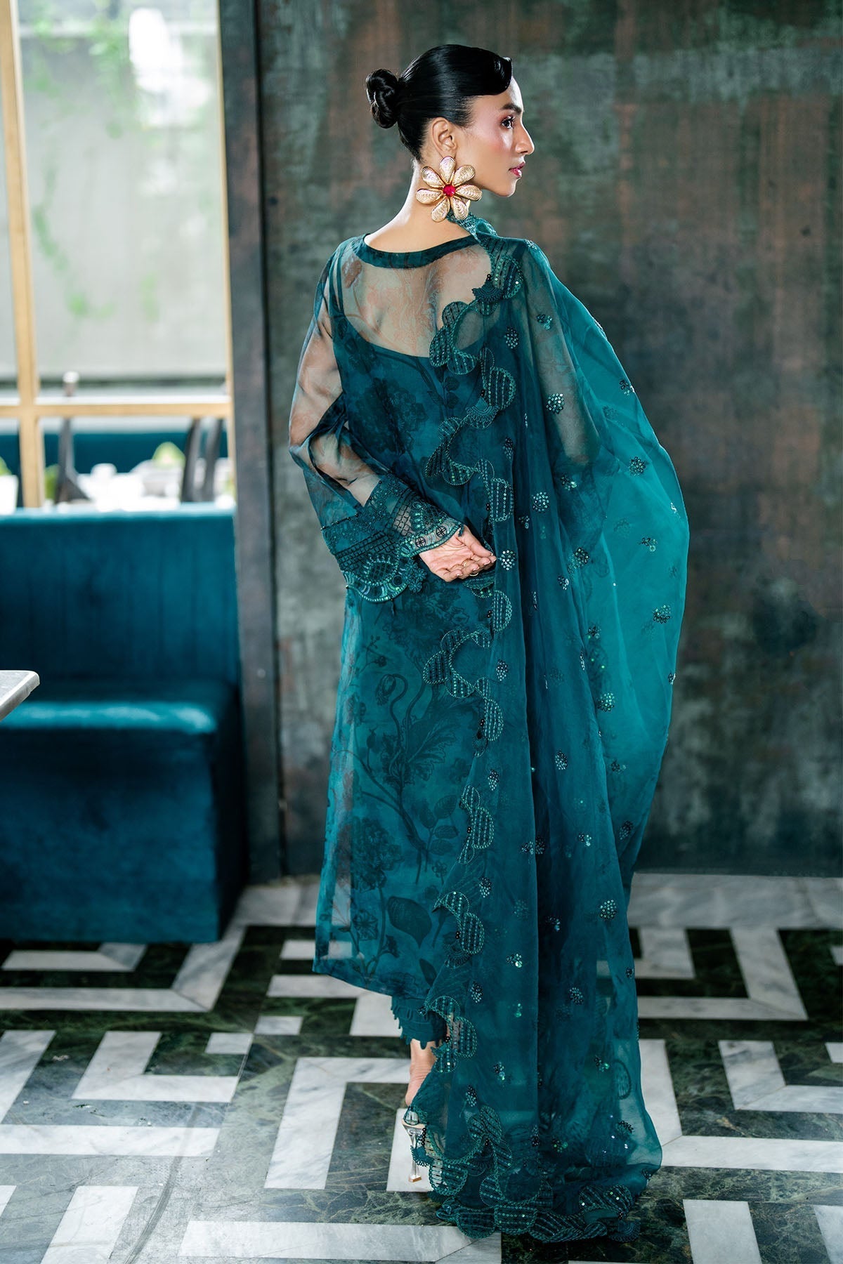 Nureh | Ballerina Formals | NU2-152 - Wedding Dress - Maria Faisal