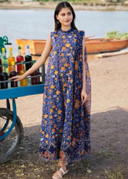 Maria B | Eid Lawn | MB-09B - Casual Dress - available at Maria Faisal in UK and USA.