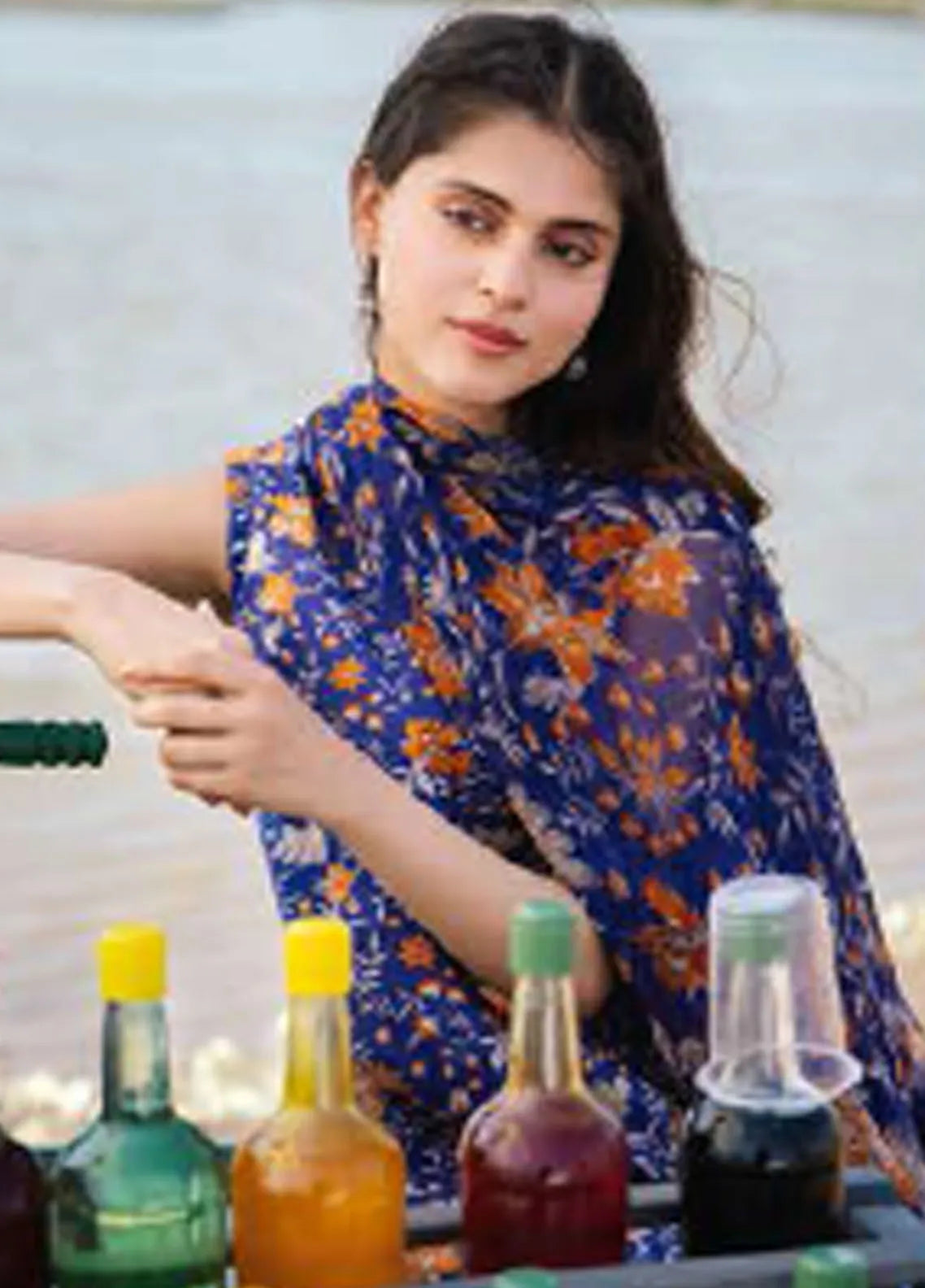 Maria B | Eid Lawn | MB-09B - Casual Dress - available at Maria Faisal in UK and USA.