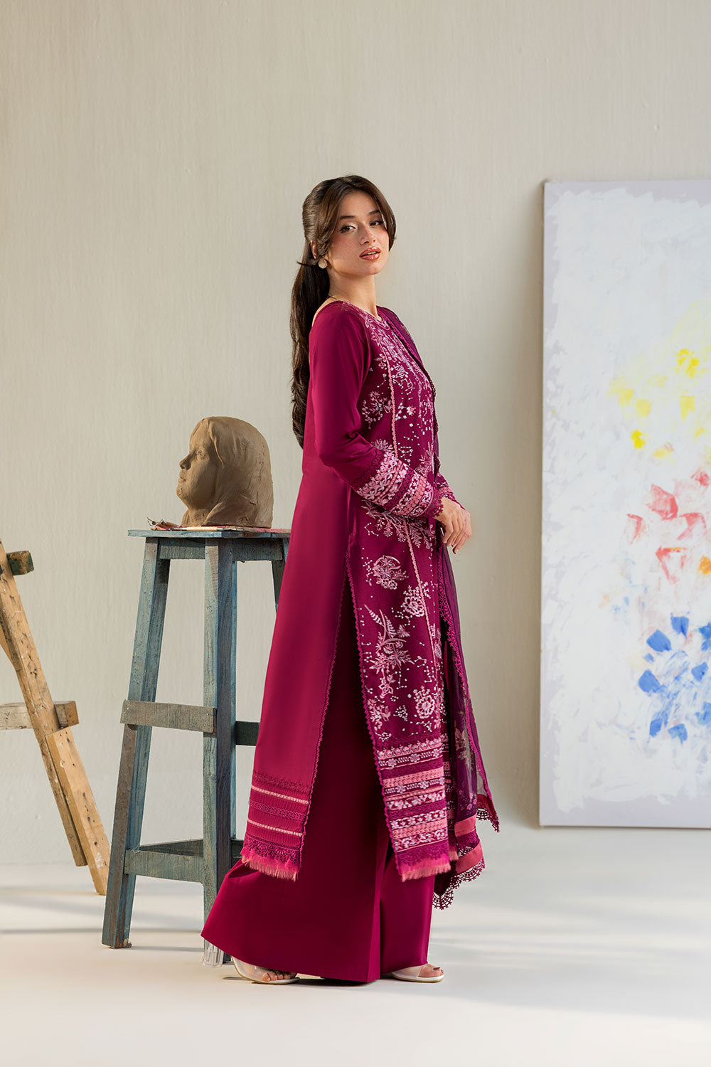 Sobia Nazir | Vital 26 | 9B - Luxury Dress - available at Maria Faisal in UK and USA.