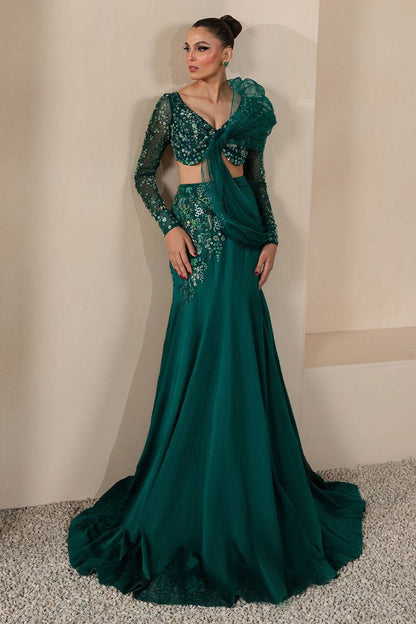 Khakaa | Serie Luxuriante 25 | Meraki Mystique - Ladies Clothes - Maria Faisal