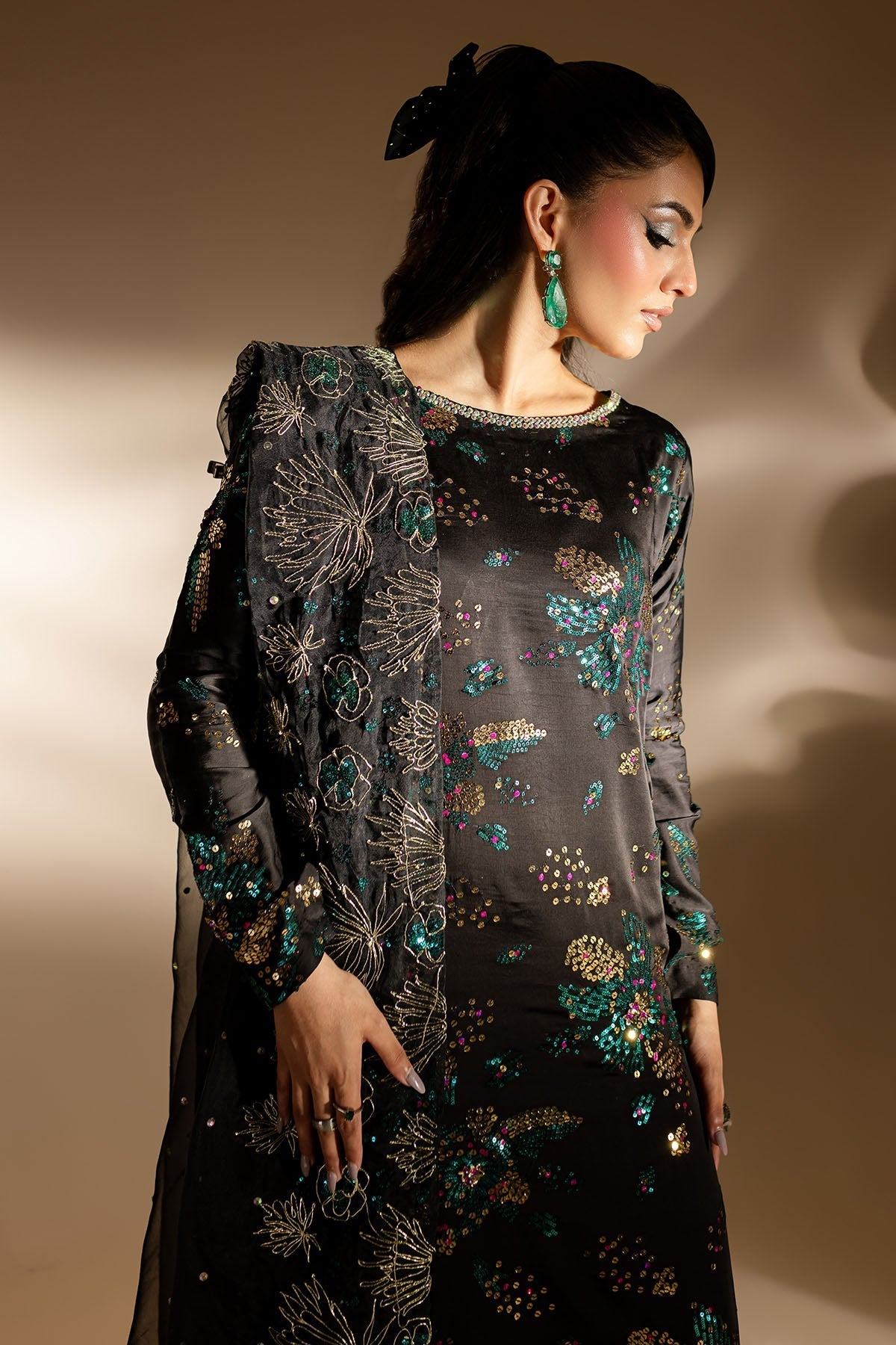 Nureh | Tiny Twinkles | TW-02 GOLDEN STARDUST - Wedding Dress 