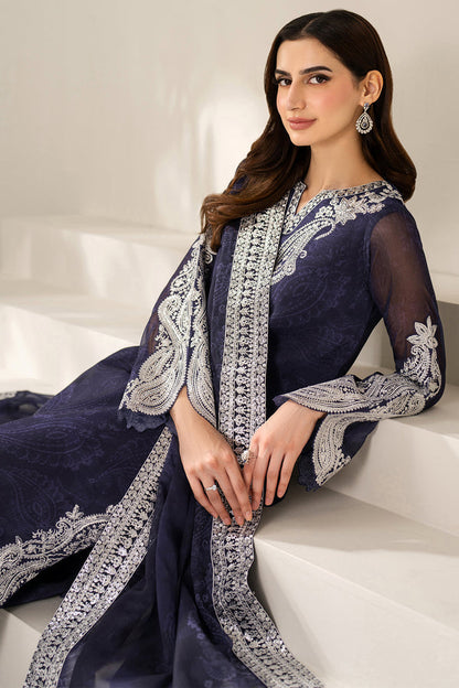 Farasha | Fiorella Formals | Blue Dazzle - Ladies Clothes - Maria Faisal