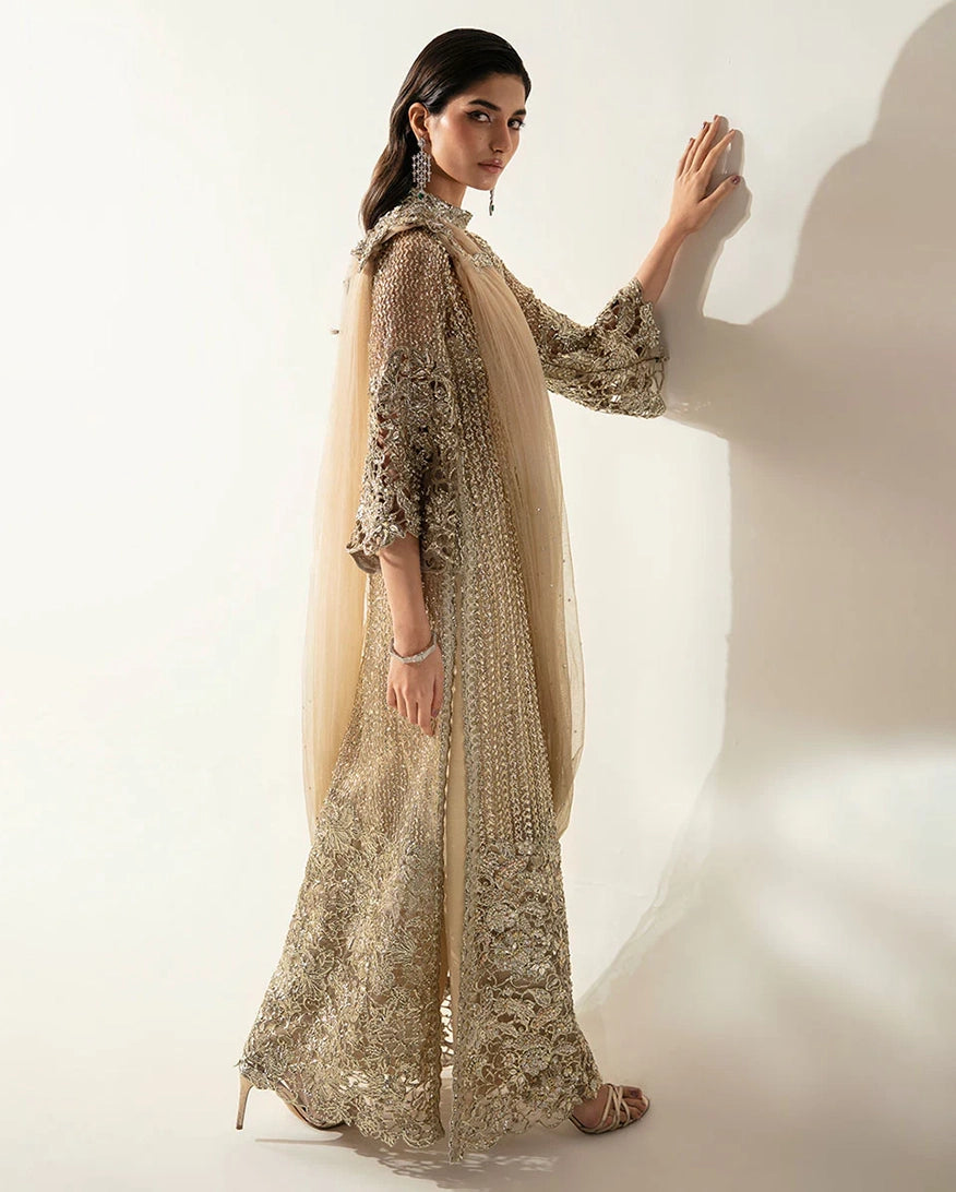 Mushq | Fleur Luxury Formals | Eve - Formal Dress - available at Maria Faisal in UK and USA.