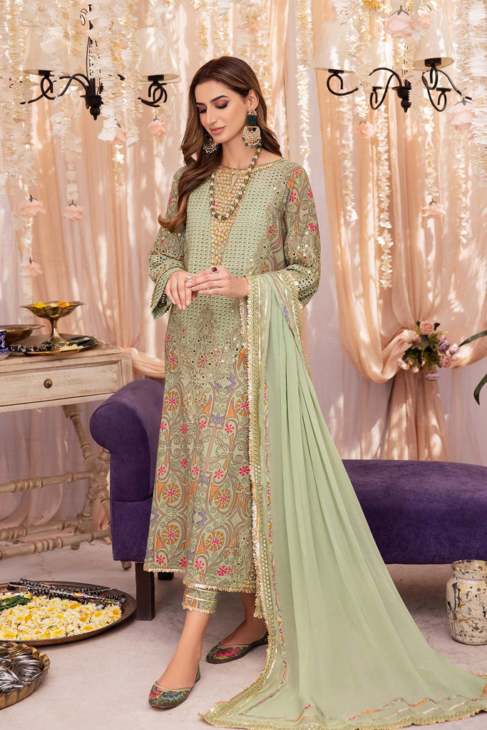 Charizma | Luxury Embroidered Eid Collection | ED23-06 - Ladies Clothes - Maria Faisal