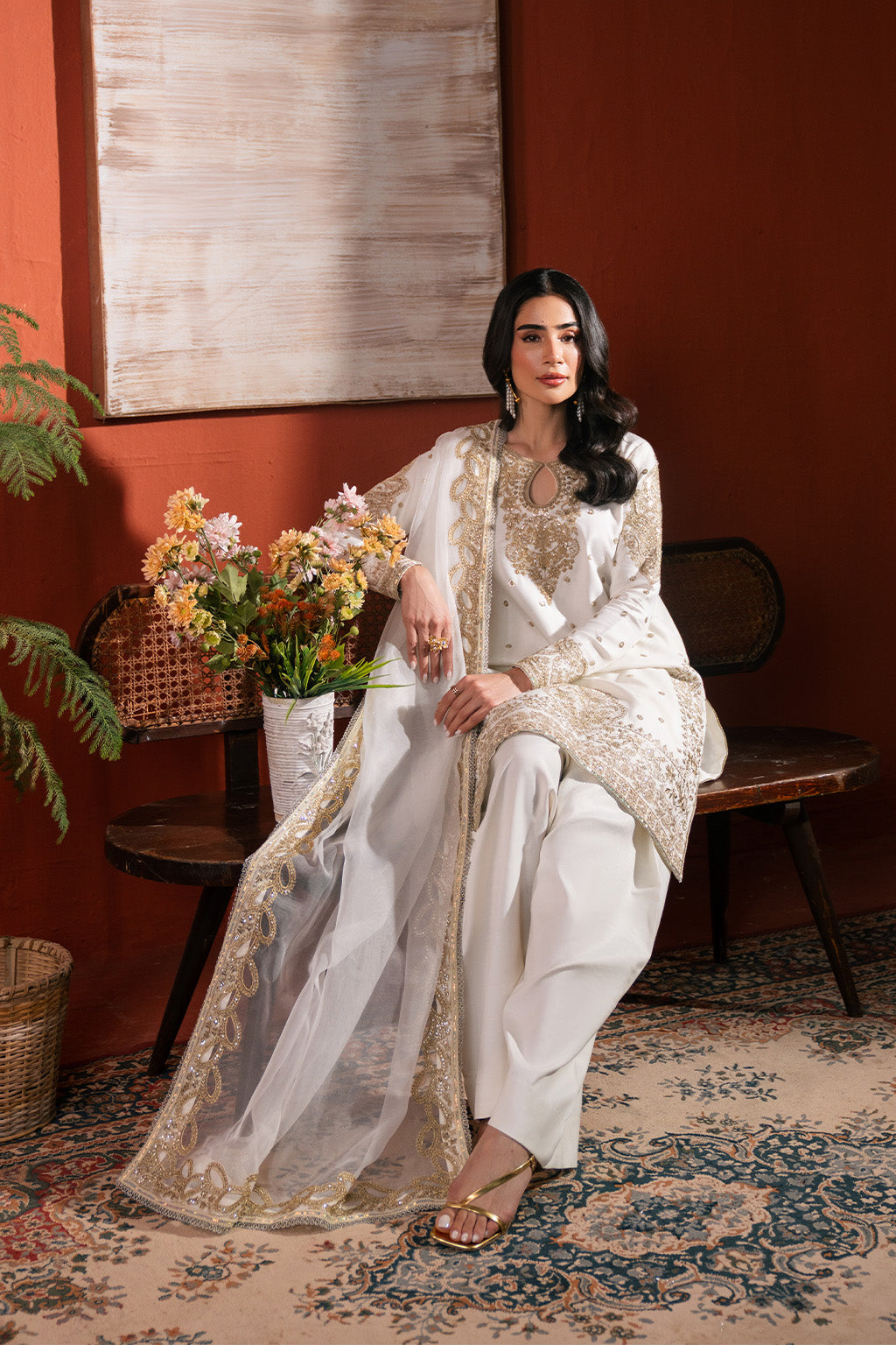 Neeshay | Raw Silk | RTW-RS-02 - Ladies Clothes - Maria Faisal