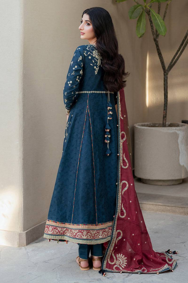 Jazmin | Shahkaar Luxury Lawn 25 | SL25-D3 by Maria Faisal - Registered Vendor of : Jazmin - type : Ladies Clothes - 100% original wedding dresses