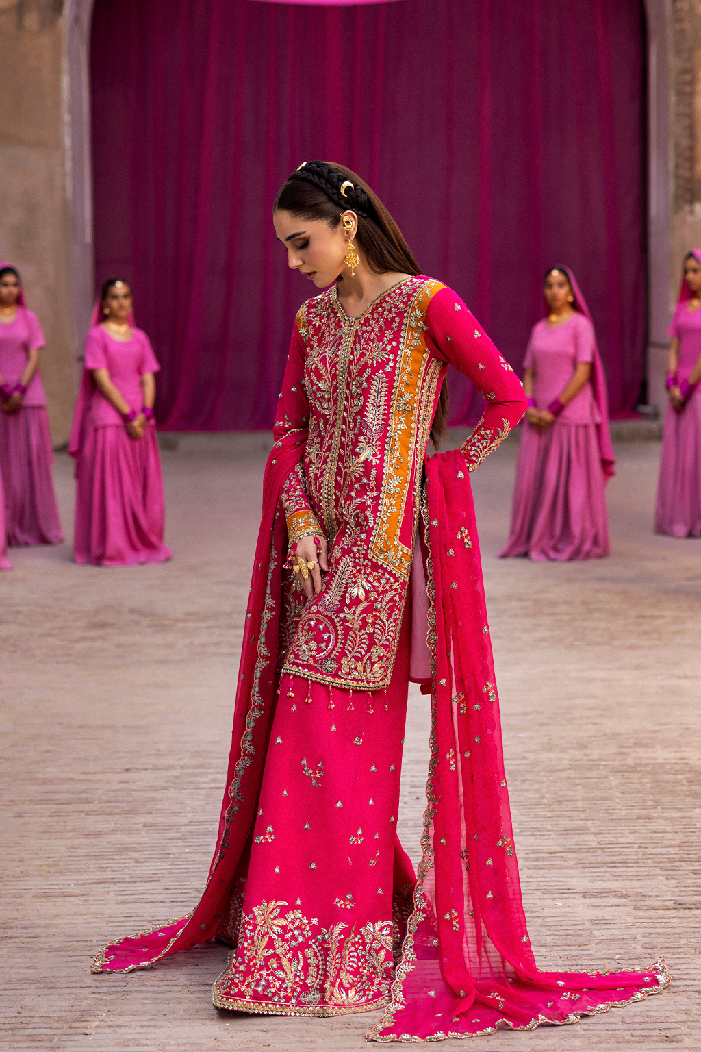 Emaan Adeel I The Empress Wedding Formals I IMAELISSA - Ladies Clothes - Maria Faisal