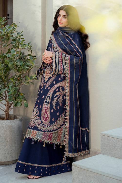 Jazmin | Shahkaar Luxury Lawn 25 | SL25-D8 by Maria Faisal - Registered Vendor of : Jazmin - type : Ladies Clothes - 100% original wedding dresses